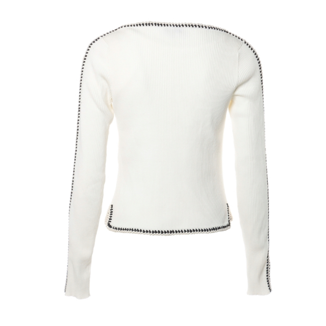 Chanel シャネル ニット トップス セーター 38 カーディガン Chanel シャネル ニット トップス セーター 38 カーディガン