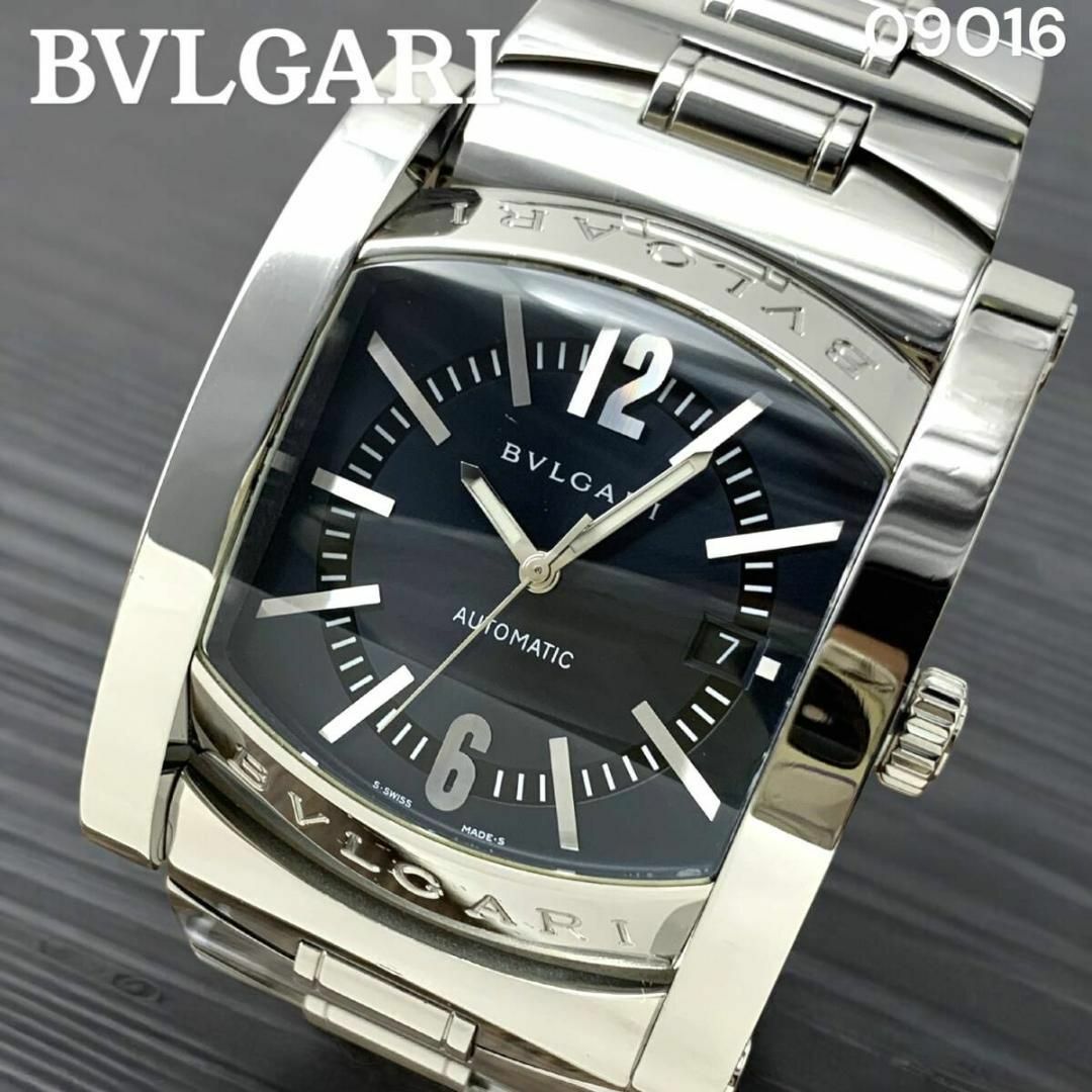 BVLGARI - 正規品 BVLGARI/ブルガリ アショーマ ブラック AT BVLGARI - 正規品 BVLGARI/ブルガリ アショーマ ブラック AT