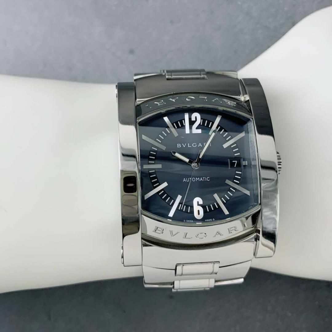 BVLGARI - 正規品 BVLGARI/ブルガリ アショーマ ブラック AT BVLGARI - 正規品 BVLGARI/ブルガリ アショーマ ブラック AT