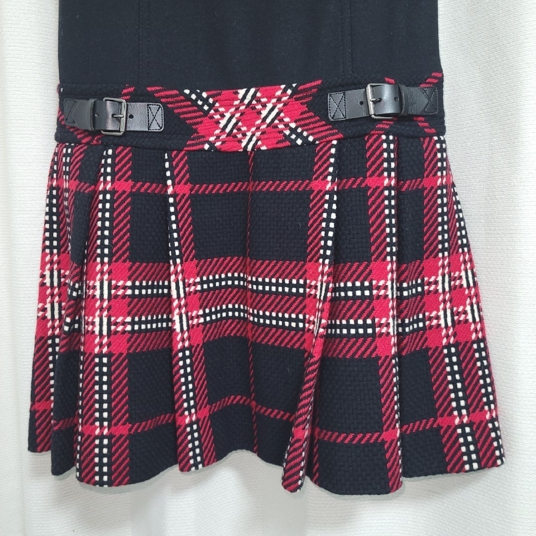 BURBERRY BLUE LABEL - BURBERRY BLUE LABEL 冬物ワンピース BURBERRY BLUE LABEL - BURBERRY BLUE LABEL 冬物ワンピース