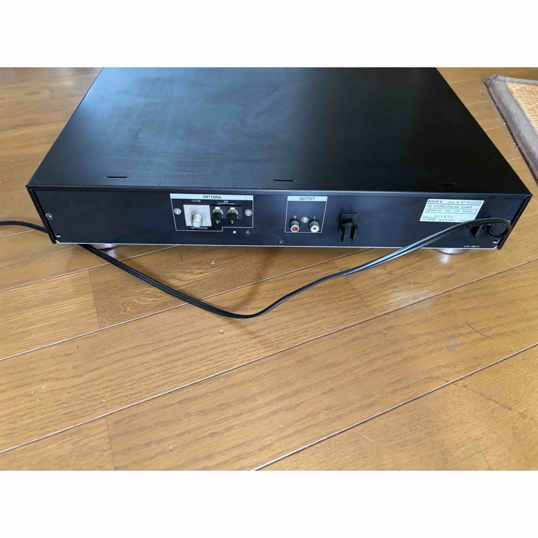 SONY - ソニーST-S222ESA FM/AM/TV /VHF/ UHF チューナー の通販 SONY - ソニーST-S222ESA FM/AM/TV /VHF/ UHF チューナー の通販