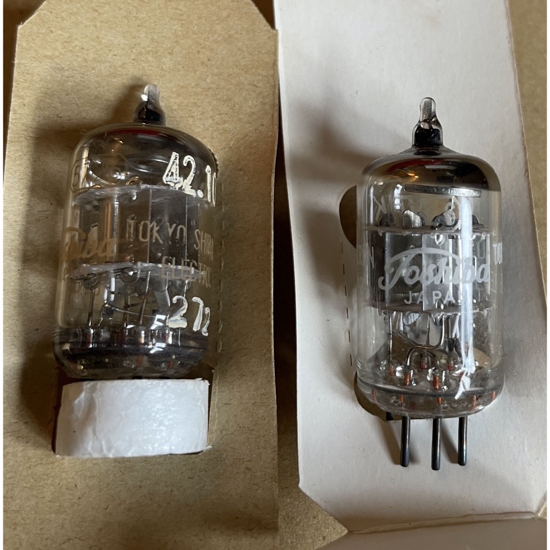 東芝 真空管 5726 2個 アンプ 通信 レトロ の通販 by 和装Kiwa's 東芝 真空管 5726 2個 アンプ 通信 レトロ の通販 by 和装Kiwa's