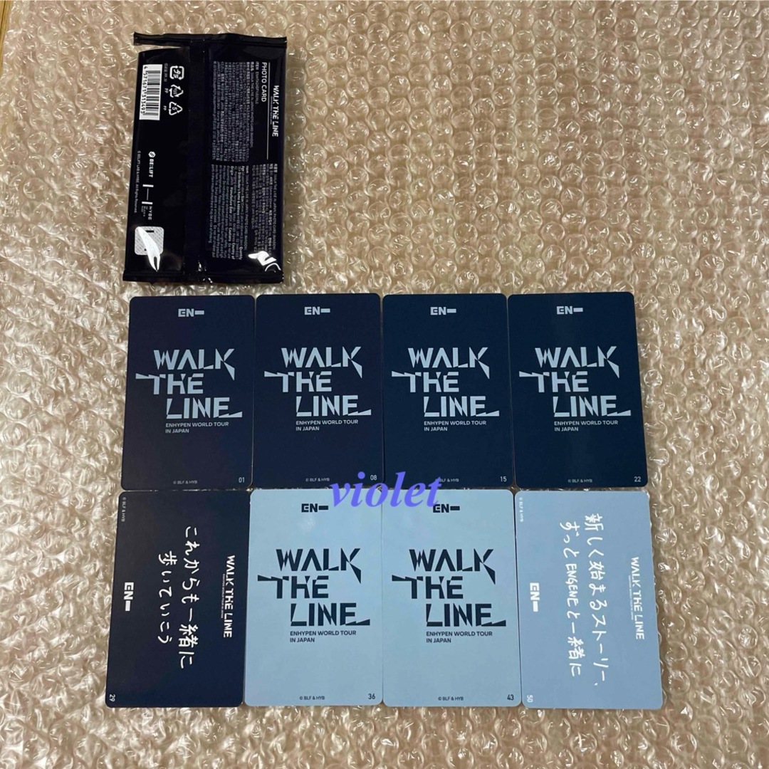 ENHYPEN - ジョンウォン トレカ WALK THE LINE コンプ 8枚の通販 ENHYPEN - ジョンウォン トレカ WALK THE LINE コンプ 8枚の通販