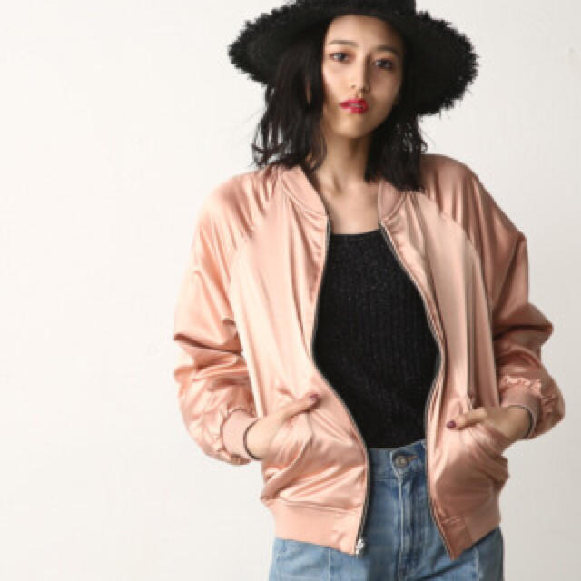 MOUSSY SATIN JACKET