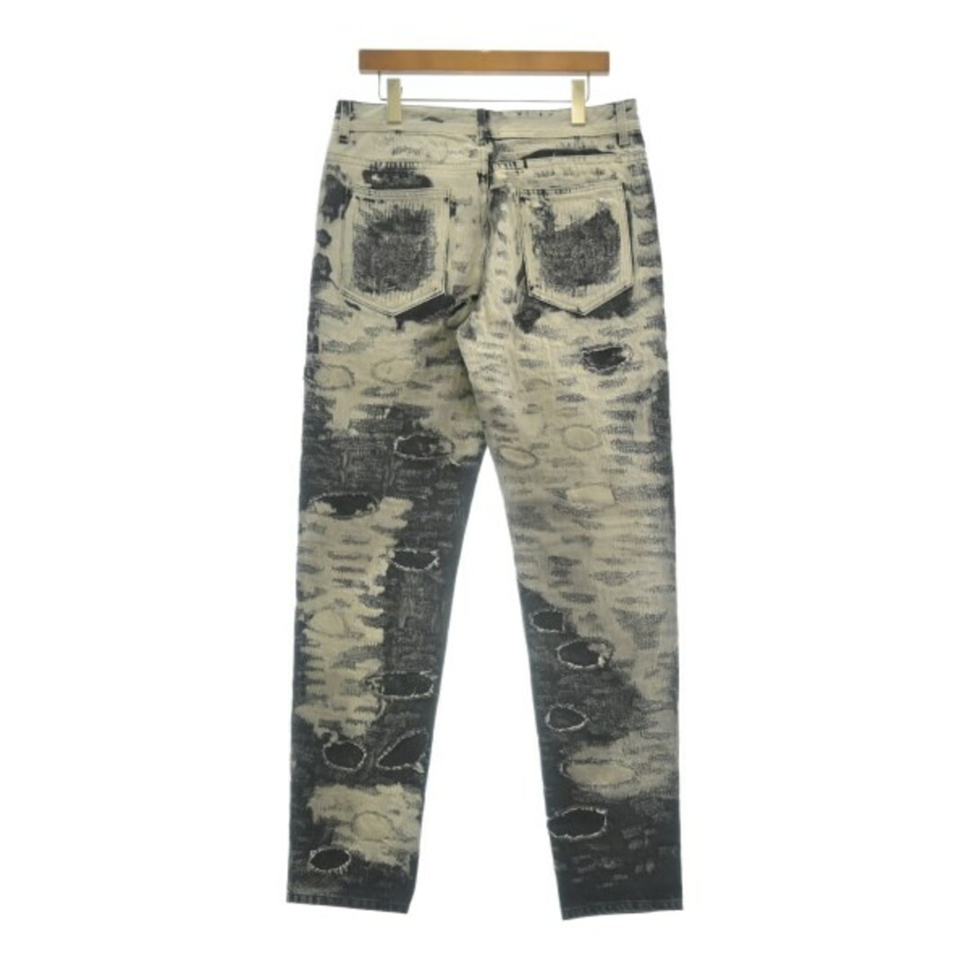 GIVENCHY - GIVENCHY ジバンシー デニムパンツ 34(XL位) 黒系x GIVENCHY - GIVENCHY ジバンシー デニムパンツ 34(XL位) 黒系x