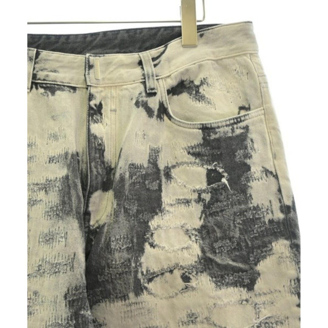 GIVENCHY - GIVENCHY ジバンシー デニムパンツ 34(XL位) 黒系x GIVENCHY - GIVENCHY ジバンシー デニムパンツ 34(XL位) 黒系x