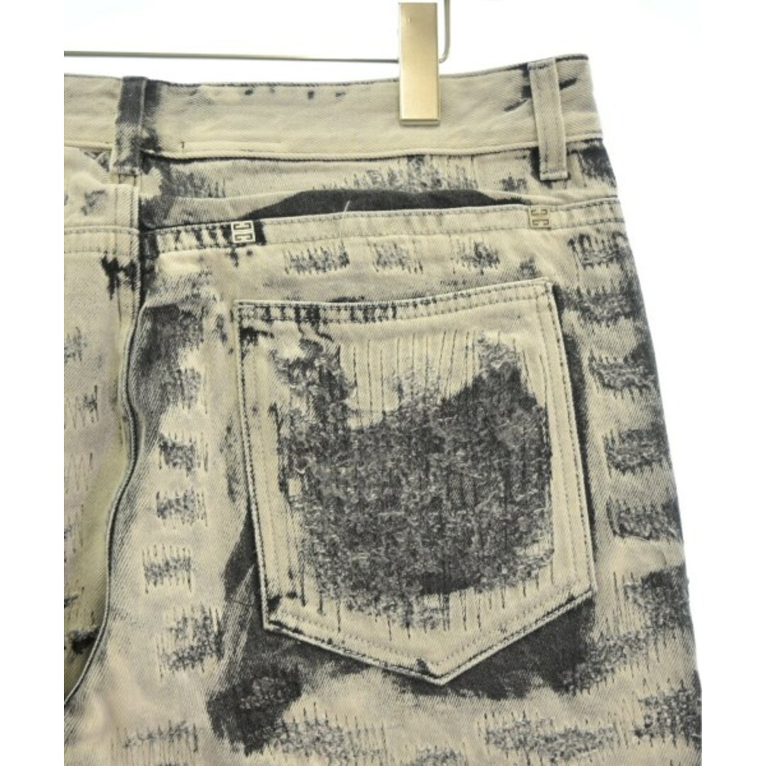 GIVENCHY - GIVENCHY ジバンシー デニムパンツ 34(XL位) 黒系x GIVENCHY - GIVENCHY ジバンシー デニムパンツ 34(XL位) 黒系x