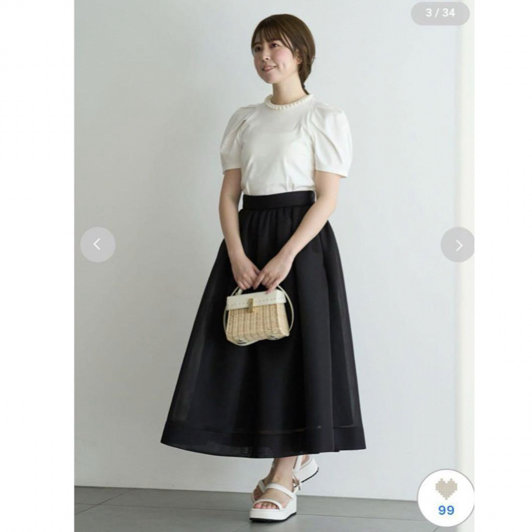 CELFORD - 【正規品】CELFORD シアーラッセルボリュームスカート CELFORD - 【正規品】CELFORD シアーラッセルボリュームスカート