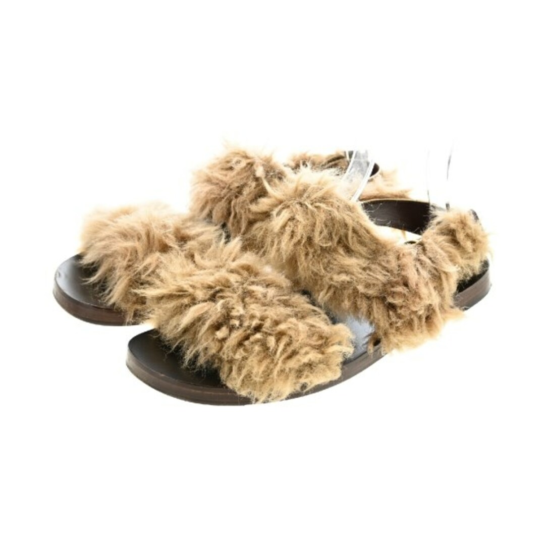 GUCCI グッチ サンダル UK8 1/2(27cm位) 茶 【古着】 GUCCI グッチ サンダル UK8 1/2(27cm位) 茶 【古着】
