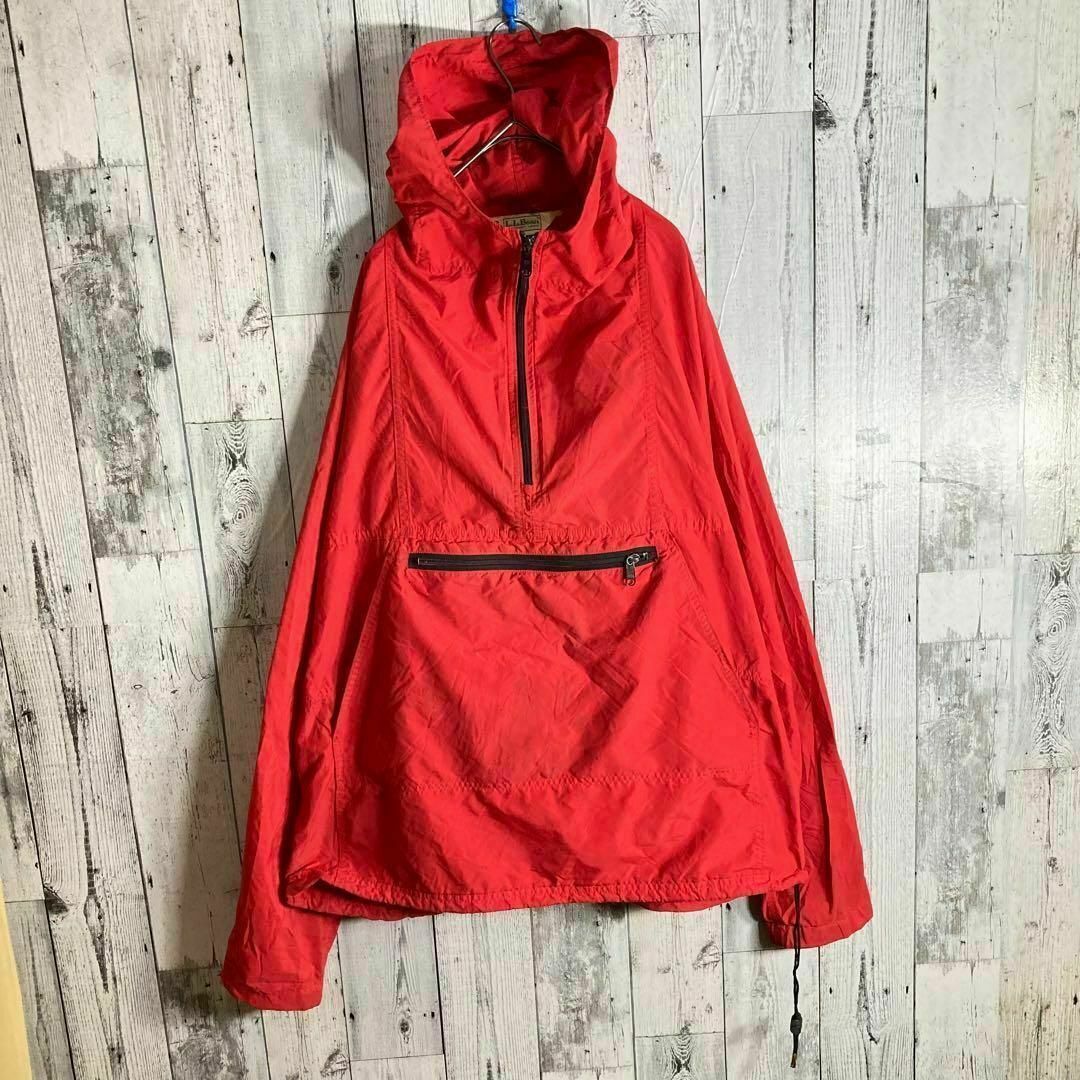 L.L.Bean - 【80s】L.L.Bean ナイロンアノラックパーカーゴープ L.L.Bean - 【80s】L.L.Bean ナイロンアノラックパーカーゴープ