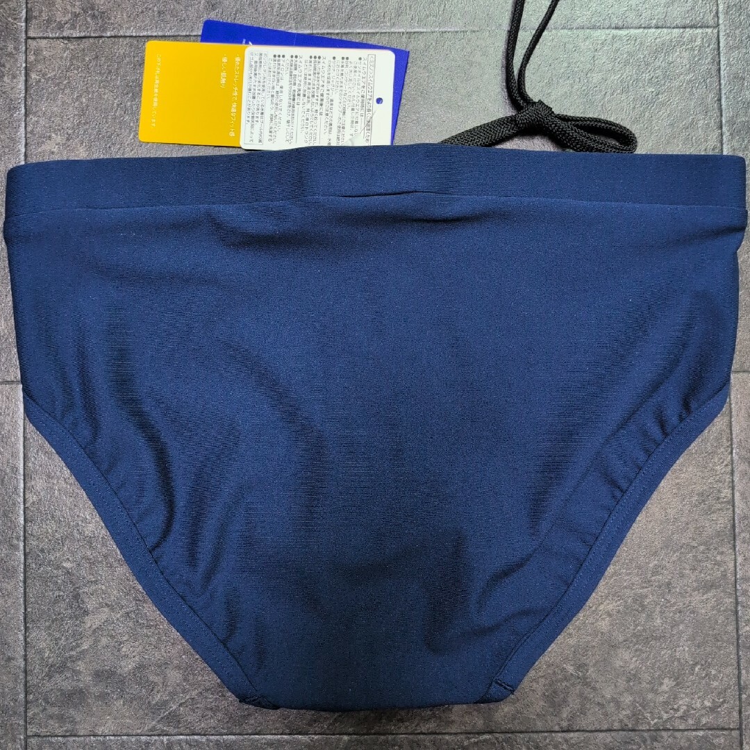 MIZUNO - ミズノ 男性用水着 ネイビー×ホワイト Lサイズ 新品の MIZUNO - ミズノ 男性用水着 ネイビー×ホワイト Lサイズ 新品の