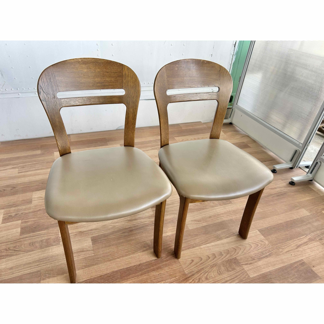 中古 2脚セット 雄々し 浜本工芸 ダイニングチェア 中古 2脚セット 雄々し 浜本工芸 ダイニングチェア