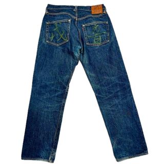 老舗◎】□EVISU jeans エヴィスジーンズ□ ペンキデザイン 老舗◎】□EVISU jeans エヴィスジーンズ□ ペンキデザイン