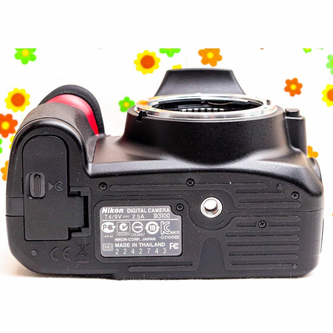 Nikon - ニコン Nikon D3100☆スマホに転送♪☆動画撮影可 Nikon - ニコン Nikon D3100☆スマホに転送♪☆動画撮影可