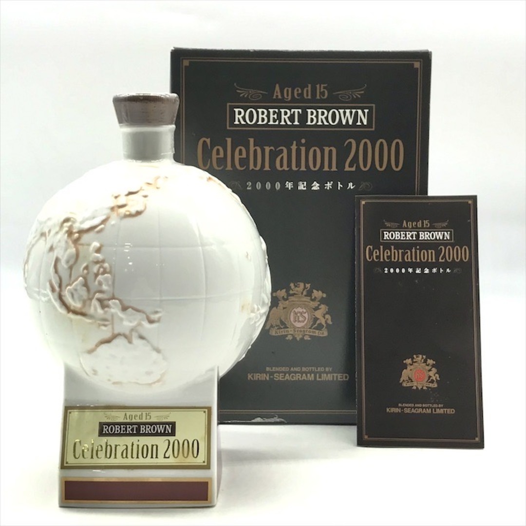 未開栓 ROBERT BROWN ロバートブラウン 2000年 記念 陶器ボトル 未開栓 ROBERT BROWN ロバートブラウン 2000年 記念 陶器ボトル