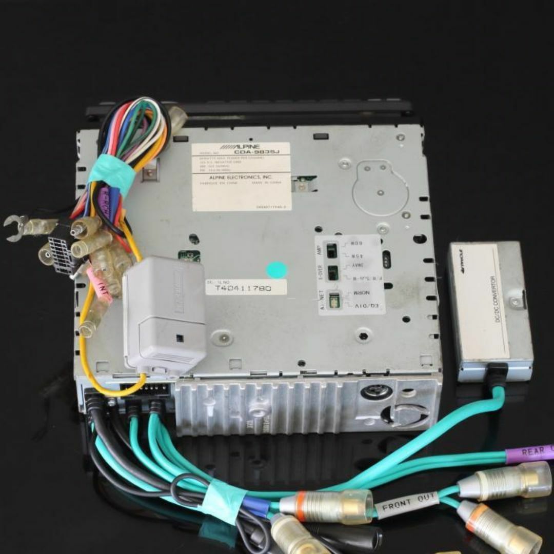 ALPINE - ALPINE名機CDA-9835J MX/TCR/X-OVER/EQ 60W×4の通販 by ALPINE - ALPINE名機CDA-9835J MX/TCR/X-OVER/EQ 60W×4の通販 by