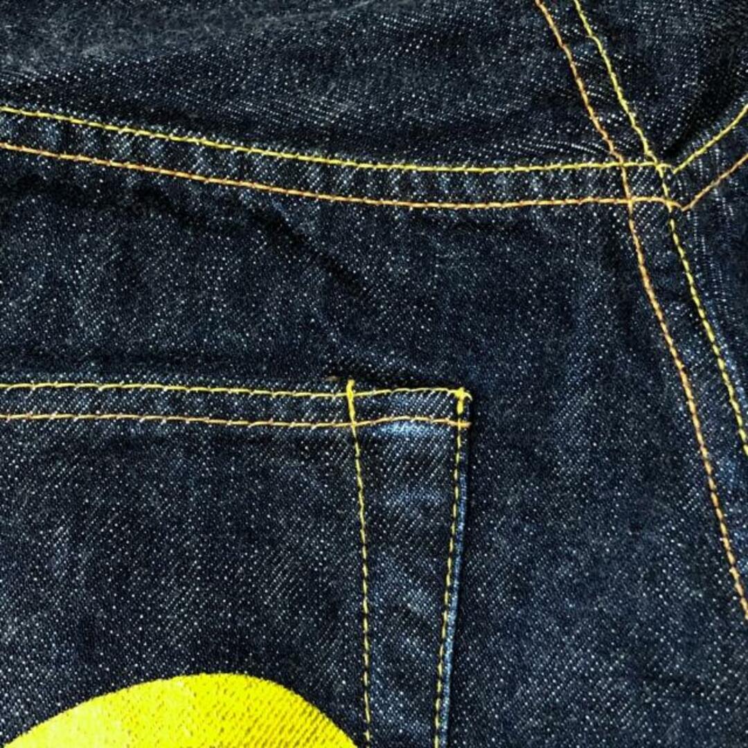 EVISU(エヴィス) ジーンズ サイズ33×35 メンズ - ダークネイビー EVISU(エヴィス) ジーンズ サイズ33×35 メンズ - ダークネイビー