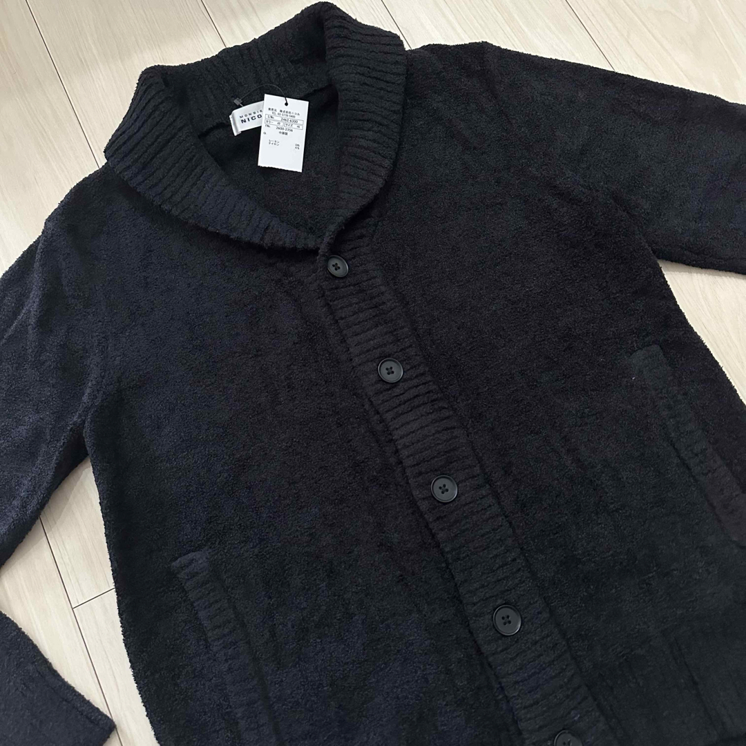 MONSIEUR NICOLE - 定価3.3万 タグ付き新品 メランジベロア MONSIEUR NICOLE - 定価3.3万 タグ付き新品 メランジベロア