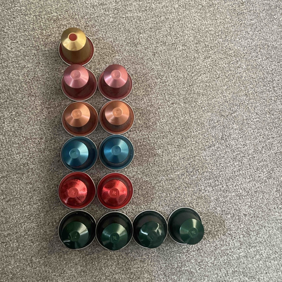 NESPRESSO(ネスプレッソ)のネスプレッソ カプセル 13個 スマホ/家電/カメラの調理家電(エスプレッソマシン)の商品写真