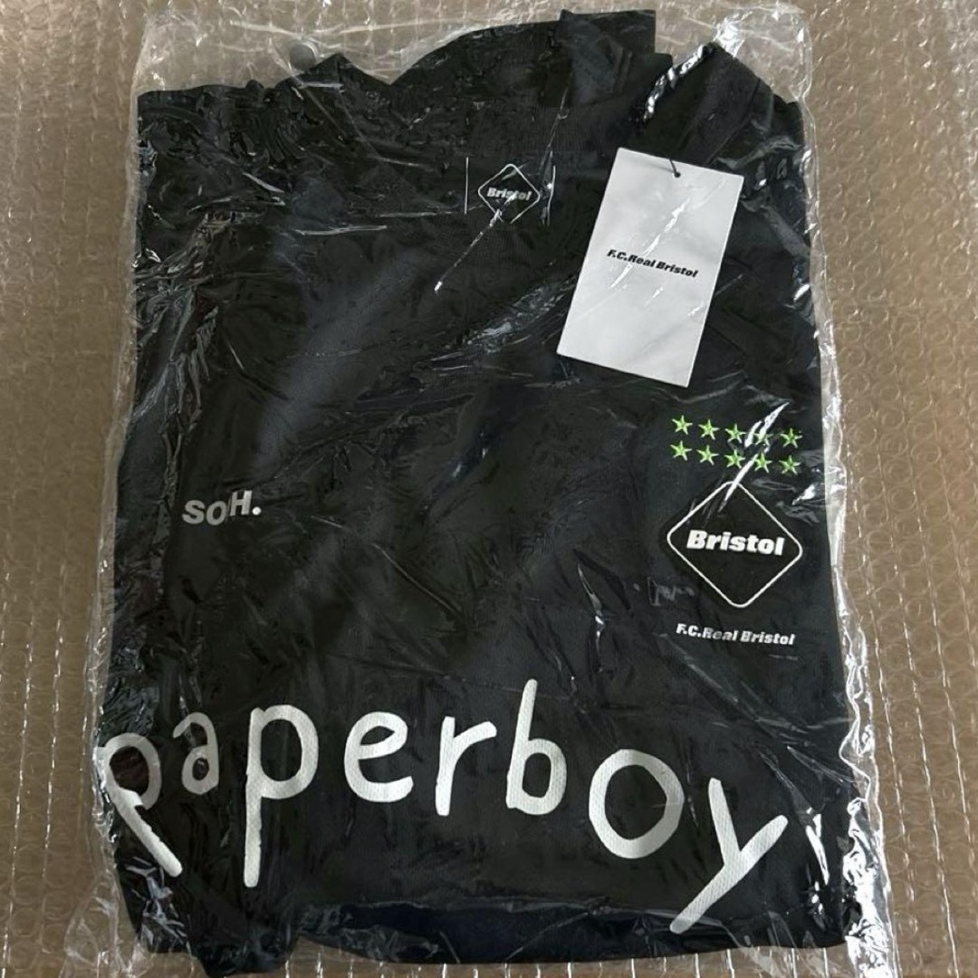F.C.R.B paperboy PRE MATCH TOP 黒 XL fcrb F.C.R.B paperboy PRE MATCH TOP 黒 XL fcrb