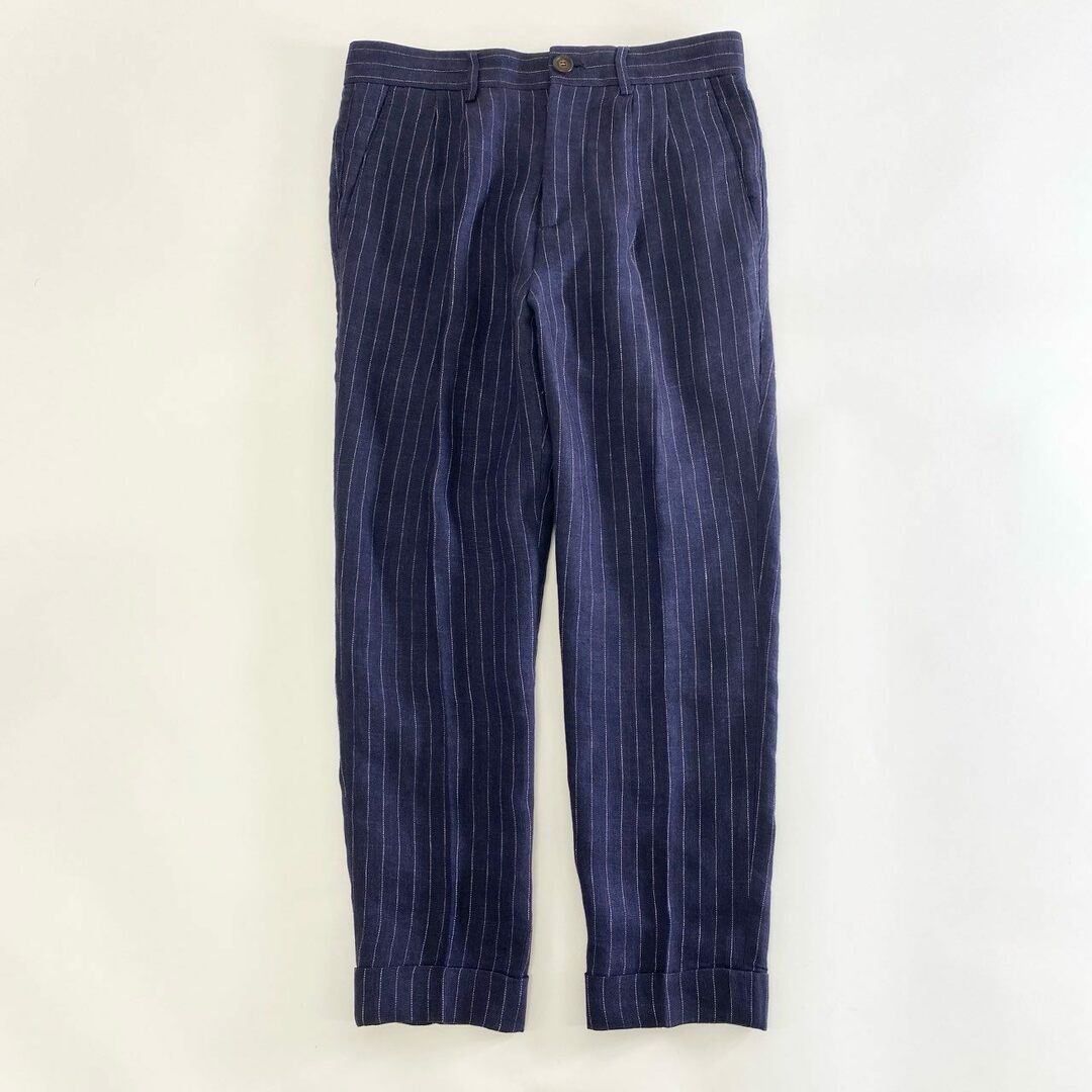 BRUNELLO CUCINELLI ブルネロクチネリ ストライプ クロップド BRUNELLO CUCINELLI ブルネロクチネリ ストライプ クロップド