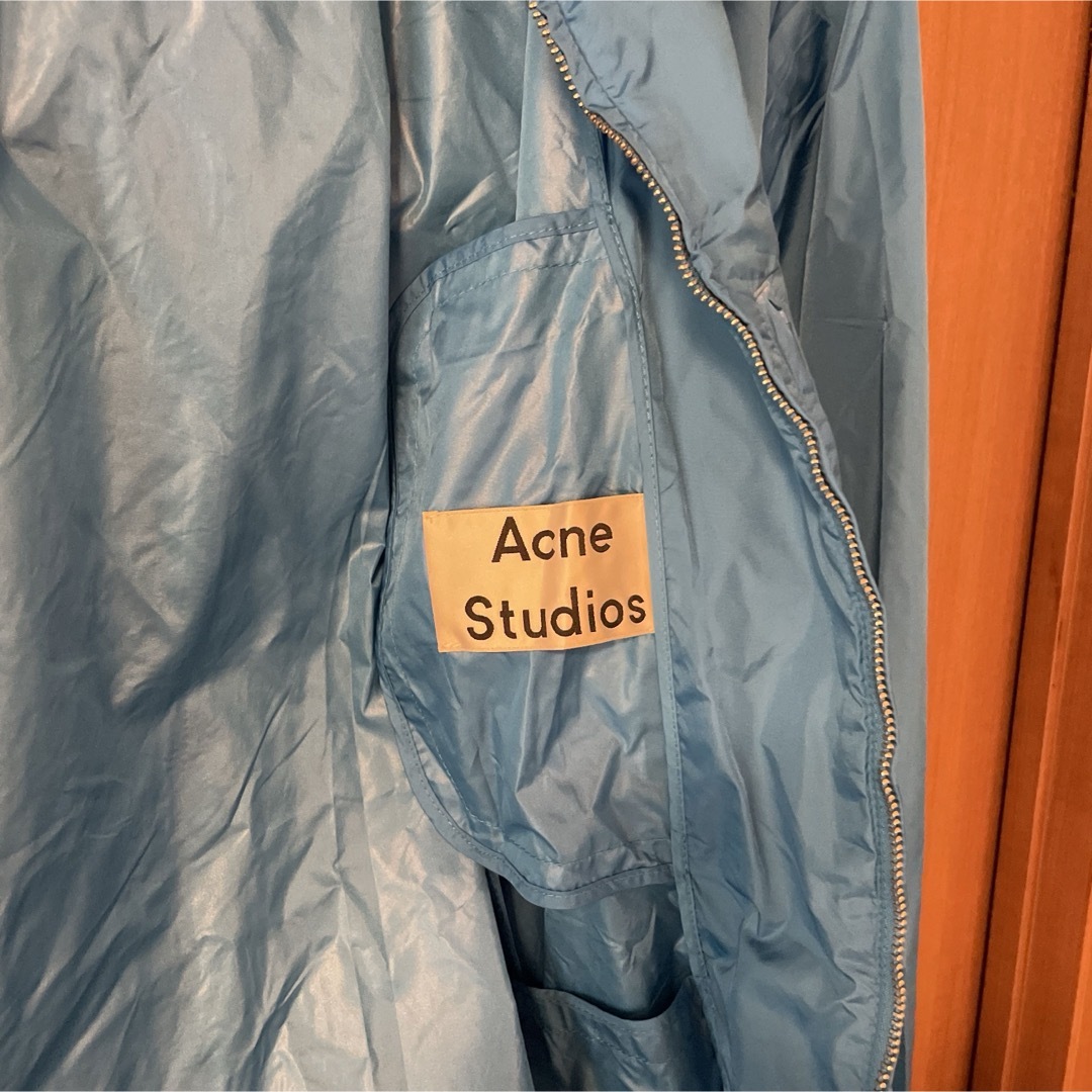Acne Studios - ACNE STUDIOS アクネ 青 ナイロンジャケット Acne Studios - ACNE STUDIOS アクネ 青 ナイロンジャケット