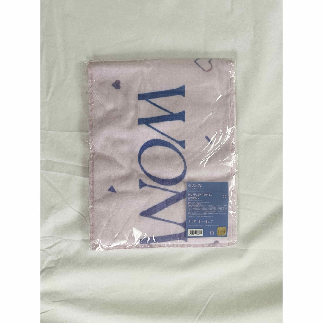 SEVENTEEN - SEVENTEEN 'LOVE' muffler towel wonwooの通販 by SEVENTEEN - SEVENTEEN 'LOVE' muffler towel wonwooの通販 by