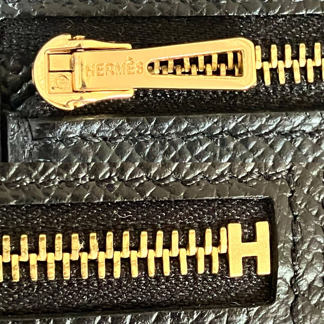 HERMES - 極美品☆HERMES エルメス ベアンコンパクト ブラック HERMES - 極美品☆HERMES エルメス ベアンコンパクト ブラック