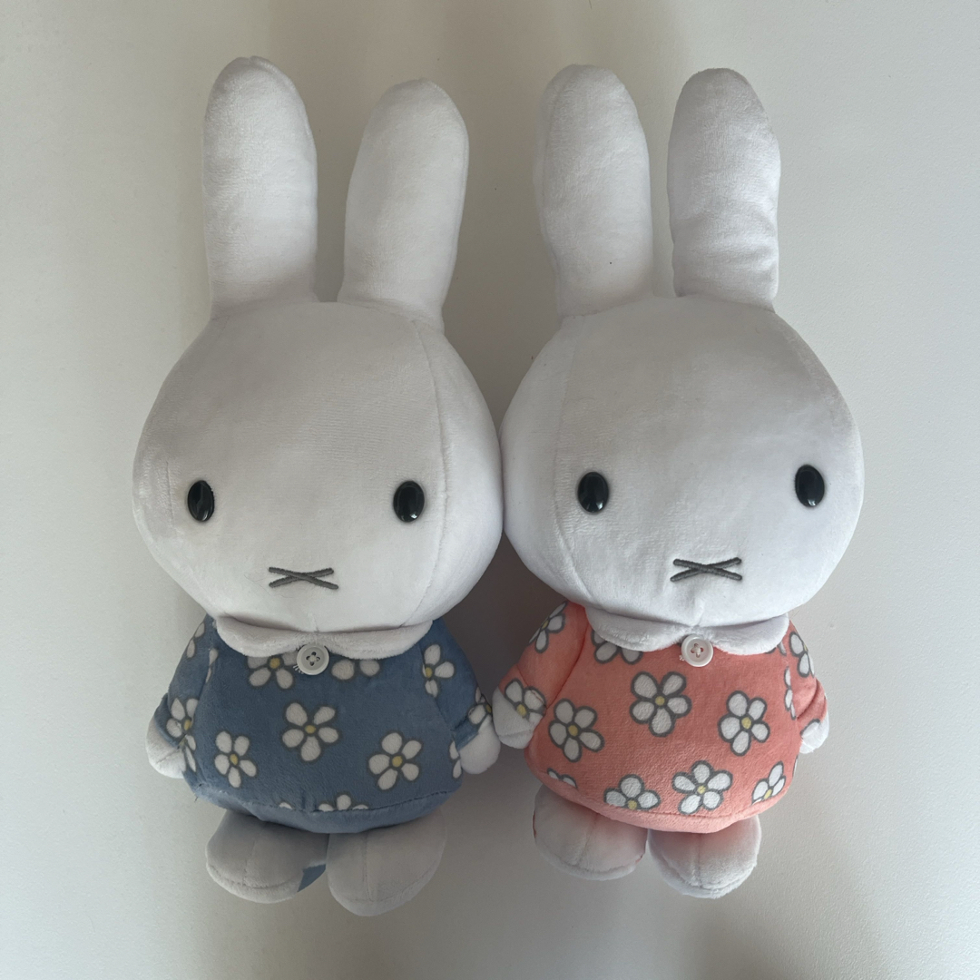 miffy - ミッフィー ぬいぐるみ 2点セット 赤青 UFOキャッチャー miffy - ミッフィー ぬいぐるみ 2点セット 赤青 UFOキャッチャー