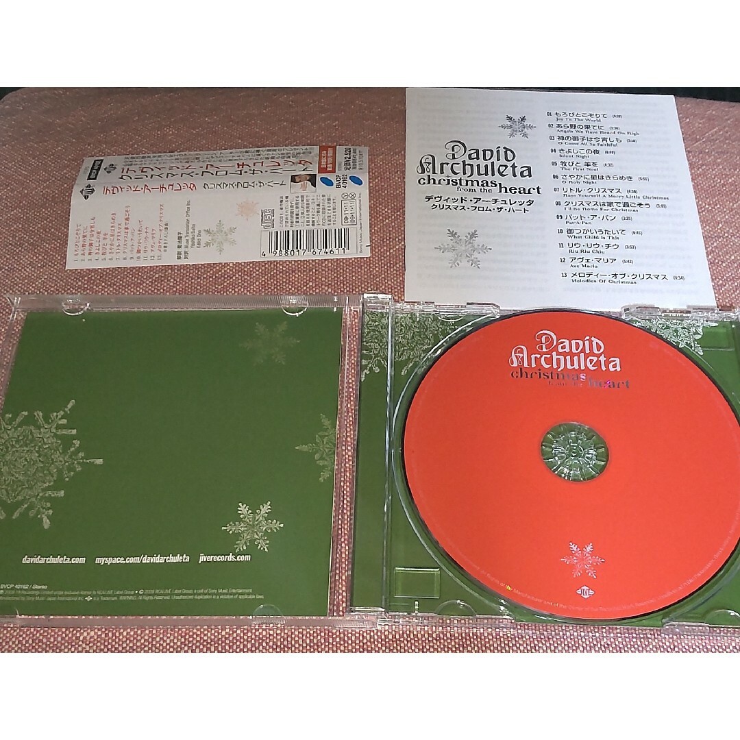 David Archuleta Christmas From the Heart エンタメ/ホビーのCD(ポップス/ロック(洋楽))の商品写真