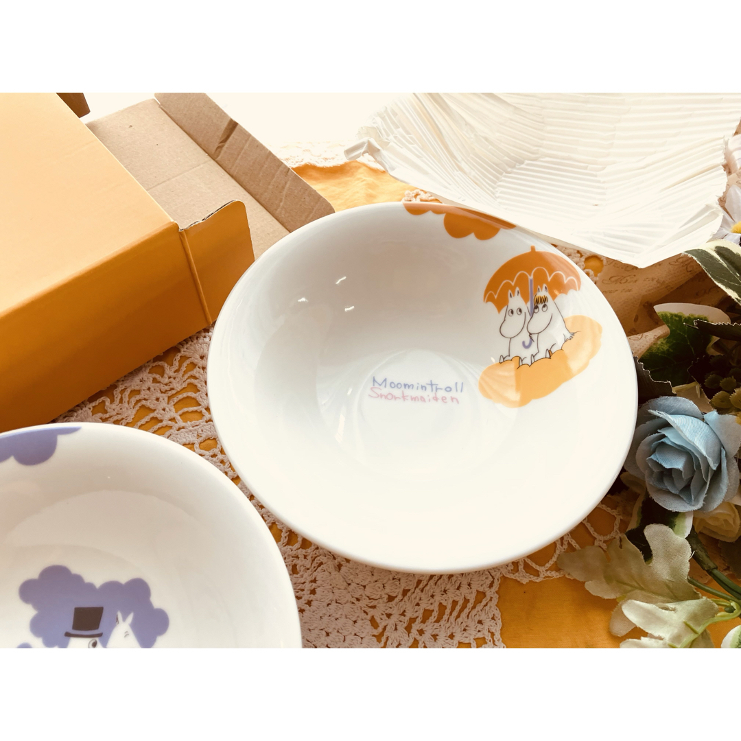 MOOMIN - 【食器】 MOOMIN ムーミン ボウル 2点セット 新品の MOOMIN - 【食器】 MOOMIN ムーミン ボウル 2点セット 新品の