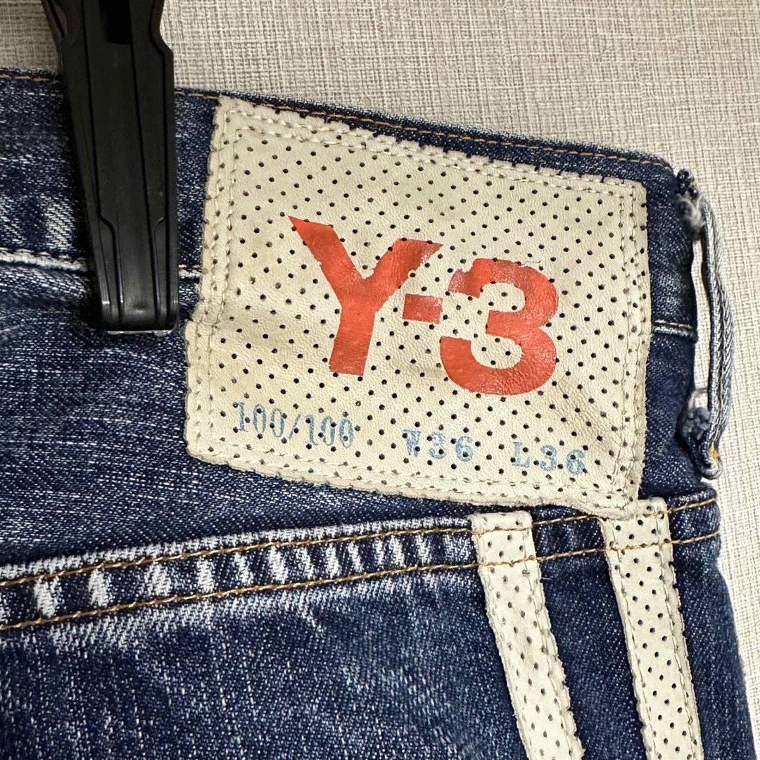 Y-3 - 《used》Y-3 メンズ 限定品 古着 デニム ダークブルー Y-3 - 《used》Y-3 メンズ 限定品 古着 デニム ダークブルー