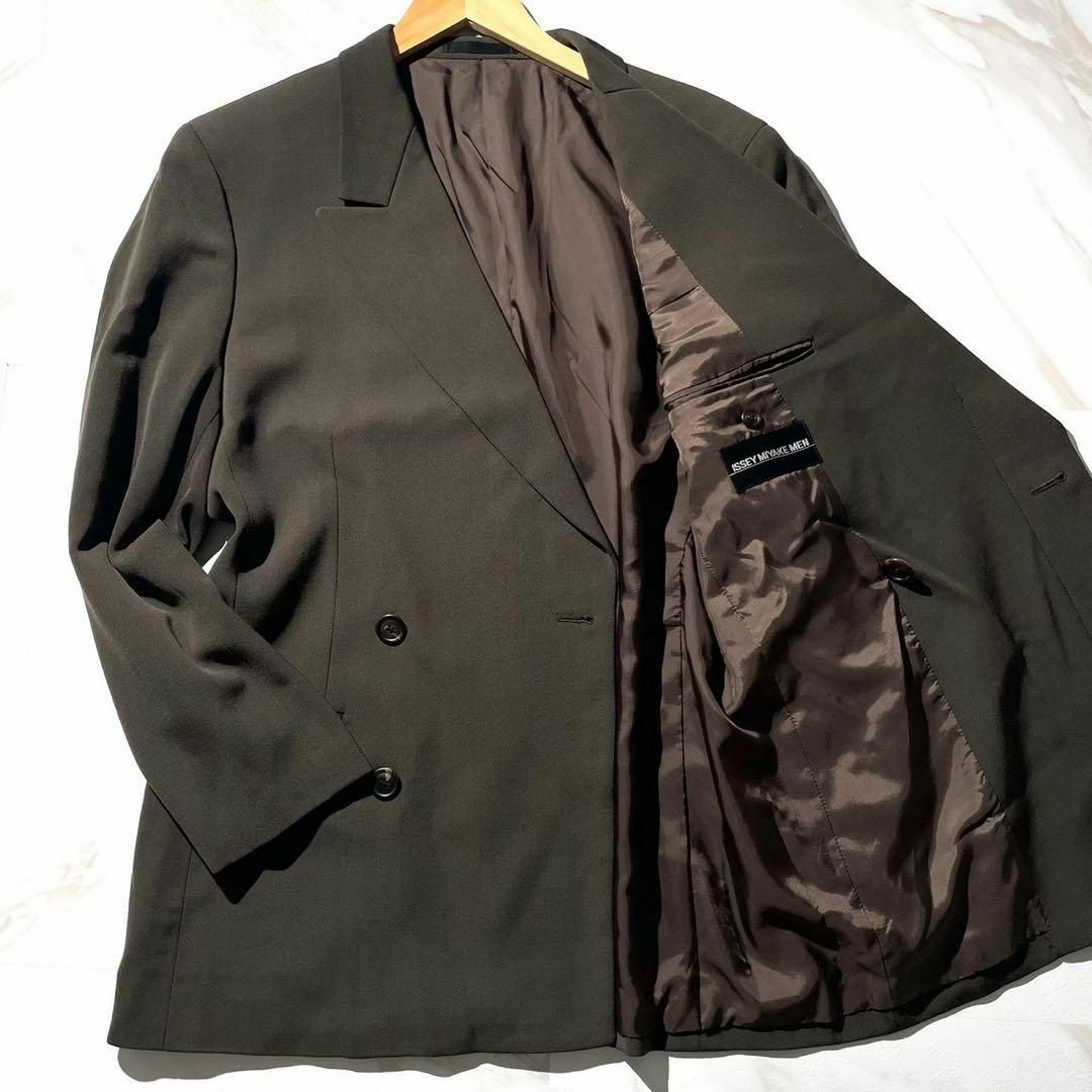 極美品 98AW⭐️イッセイミヤケメン テーラードジャケット 極美品 98AW⭐️イッセイミヤケメン テーラードジャケット