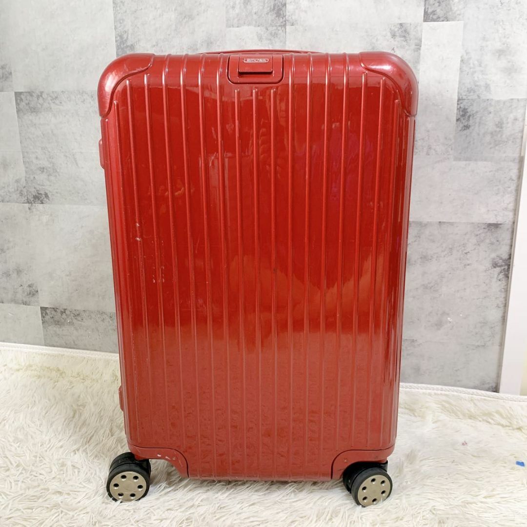 RIMOWA - リモワ サルサデラックス 電子タグ 63L 4輪 赤 RIMOWA - リモワ サルサデラックス 電子タグ 63L 4輪 赤