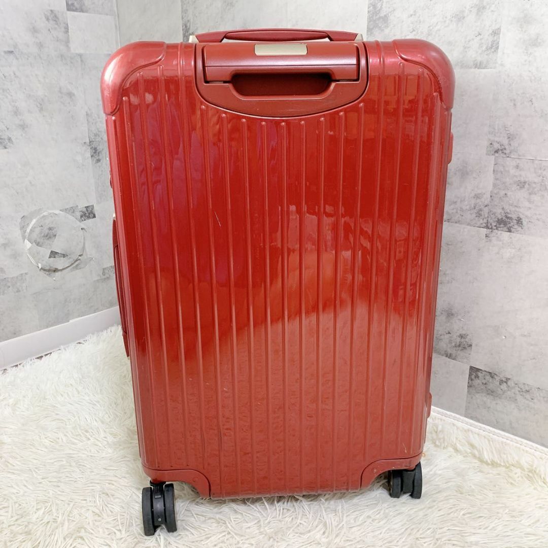 RIMOWA - リモワ サルサデラックス 電子タグ 63L 4輪 赤 RIMOWA - リモワ サルサデラックス 電子タグ 63L 4輪 赤