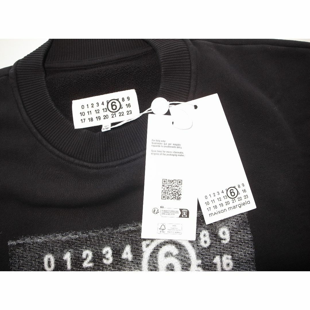 MM6 マルジェラ black number スウェット sizeM 24SS MM6 マルジェラ black number スウェット sizeM 24SS