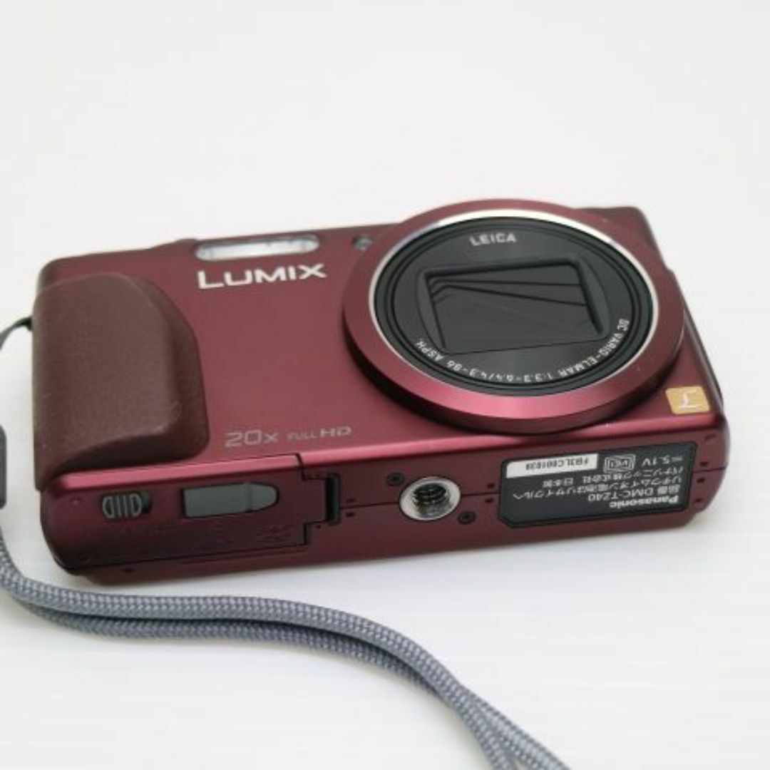 Panasonic(パナソニック)の超美品 DMC-TZ40 LUMIX レッド  M666 スマホ/家電/カメラのカメラ(コンパクトデジタルカメラ)の商品写真