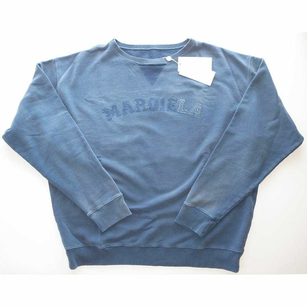 Maison Margiela（旧Maison Martin Margiela） - margiela マルジェラ blue スウェット ヴィンテージ加工 sizeM