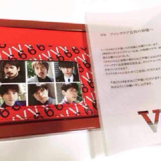 ブイシックス(V6)のV6♡20周年記念品パスケース(アイドルグッズ)