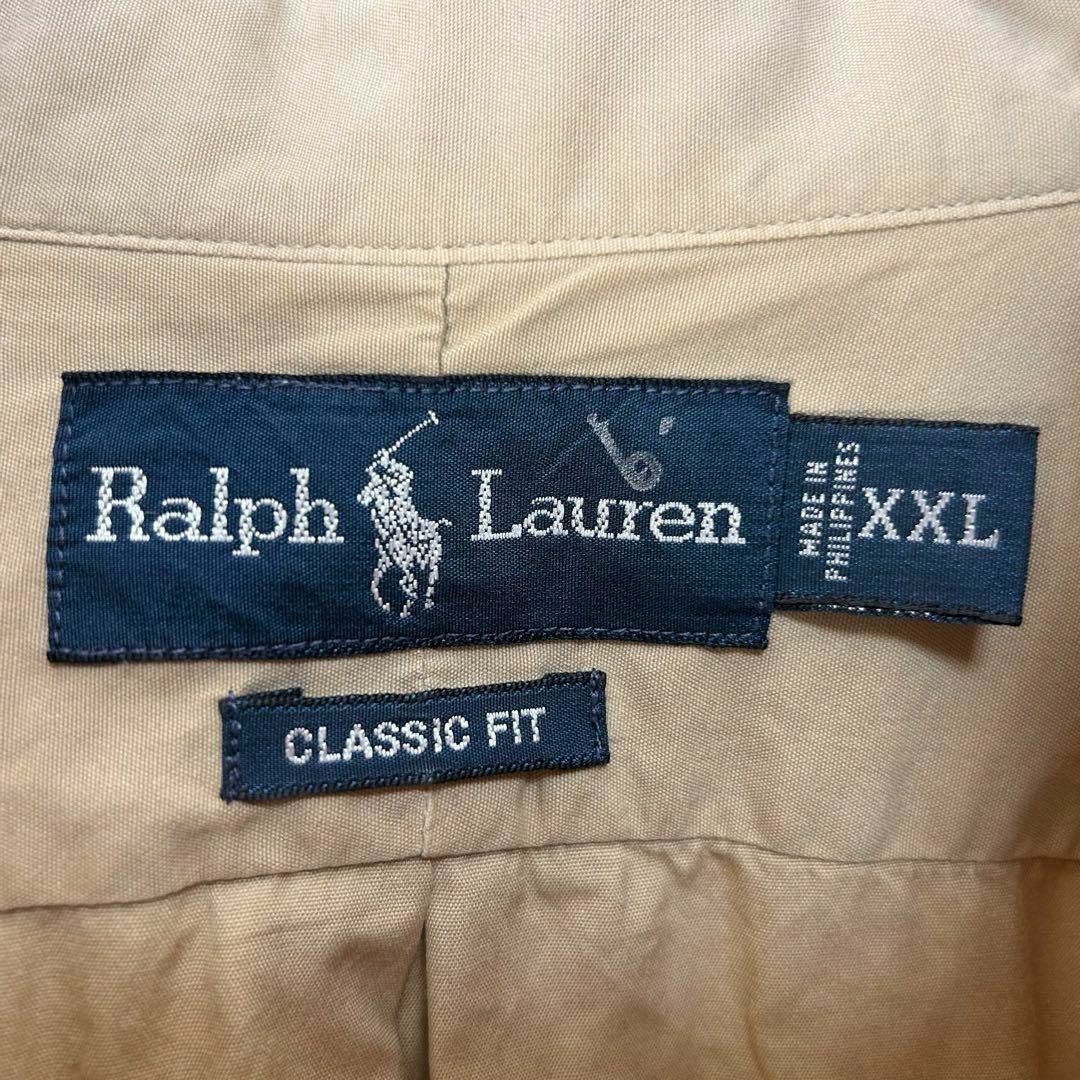 Ralph Lauren - ラルフローレン 緑刺繍ロゴ 長袖 BDシャツ Ralph Lauren - ラルフローレン 緑刺繍ロゴ 長袖 BDシャツ