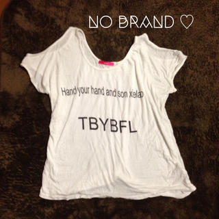 NO BRAND # Ｔシャツ(Tシャツ(半袖/袖なし))