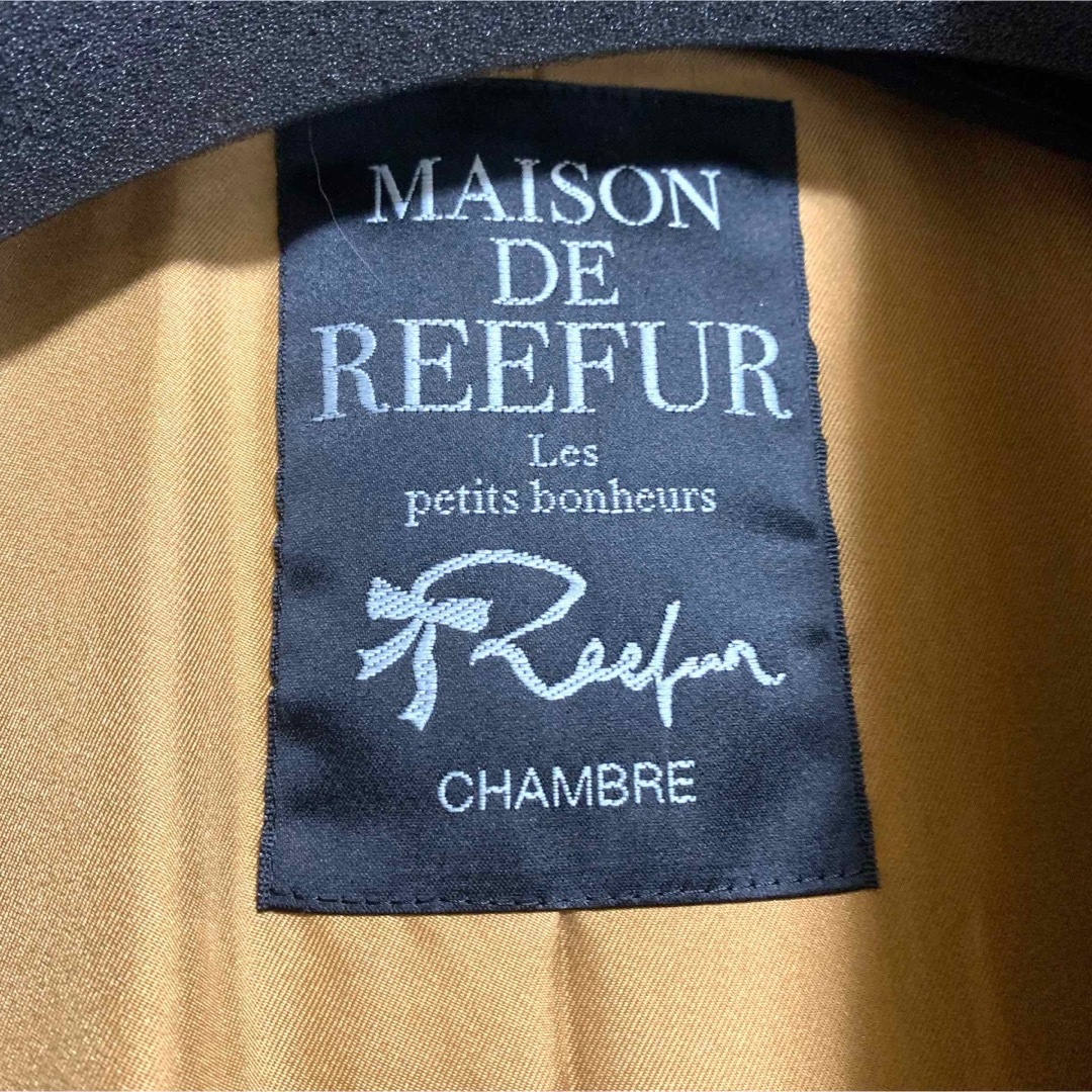 MAISON DE REEFUR メゾンドリーファー 梨花 コート ブラック S MAISON DE REEFUR メゾンドリーファー 梨花 コート ブラック S