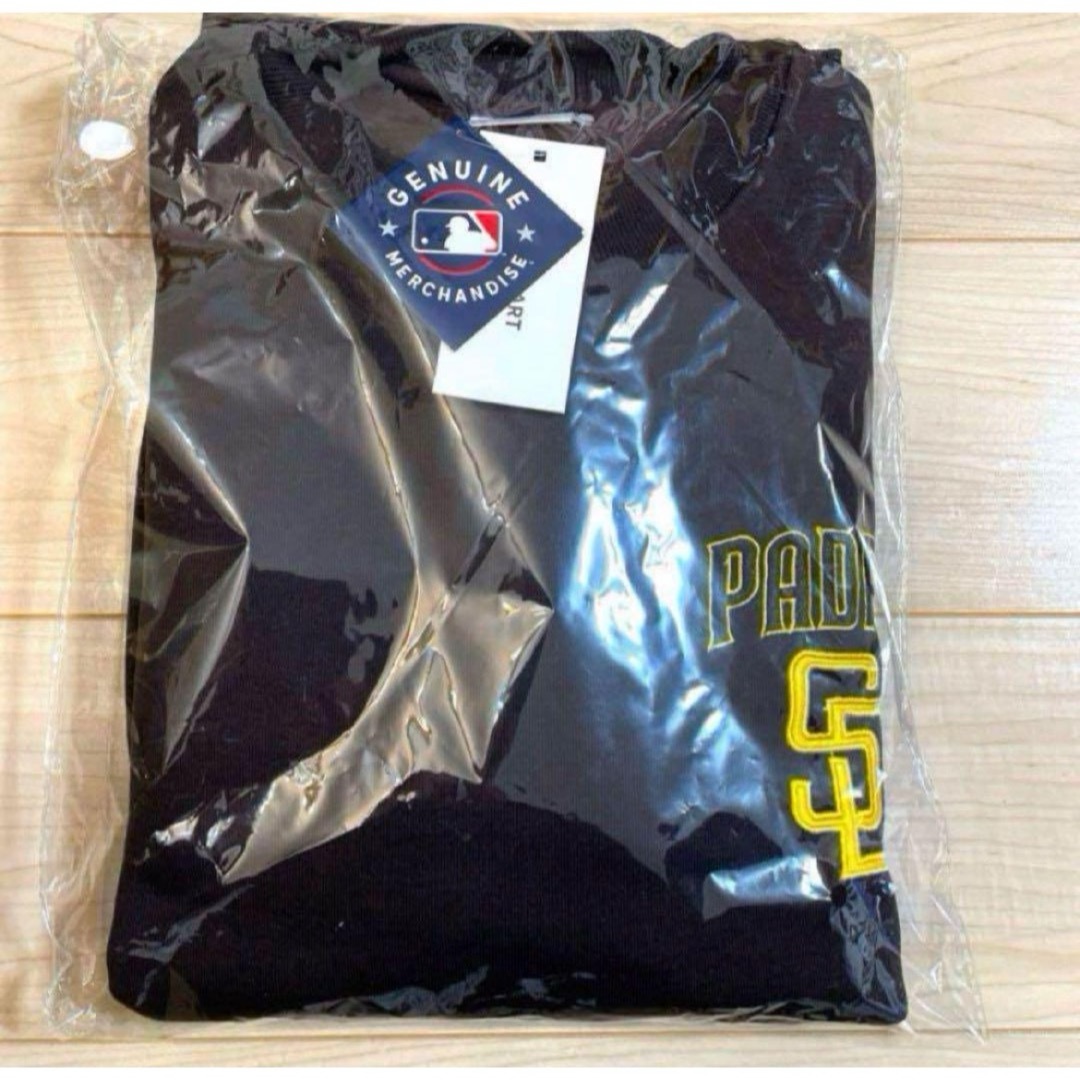 MLB パドレス スウェット トレーナー 裏起毛 ダルビッシュ L (XL MLB パドレス スウェット トレーナー 裏起毛 ダルビッシュ L (XL