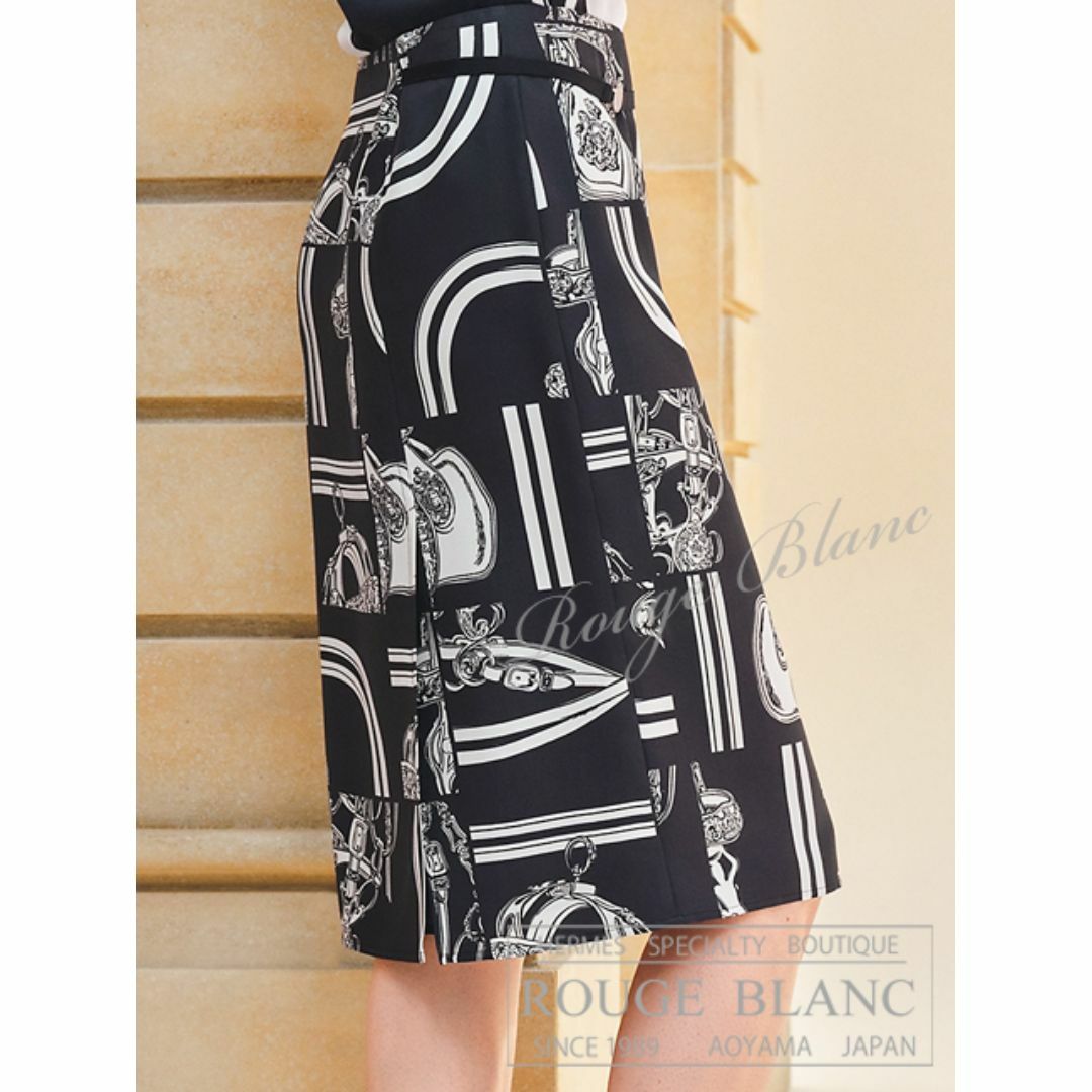 HERMES - エルメス 国内定価414,700円 2024 S/S シルク スカート HERMES - エルメス 国内定価414,700円 2024 S/S シルク スカート
