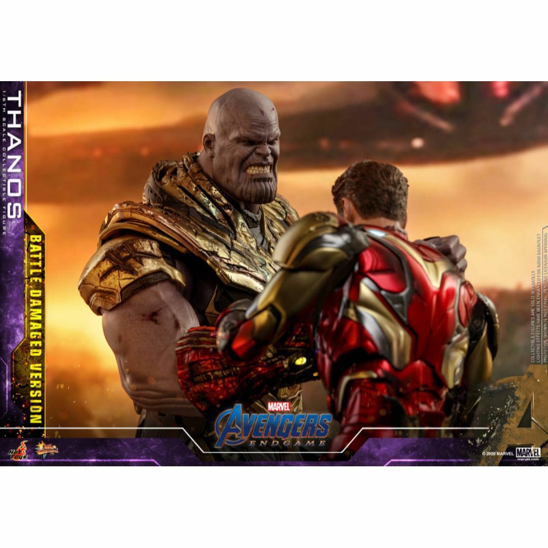 ホットトイズ1/6 アベンジャーズ/エンドゲーム サノス バトル ホットトイズ1/6 アベンジャーズ/エンドゲーム サノス バトル