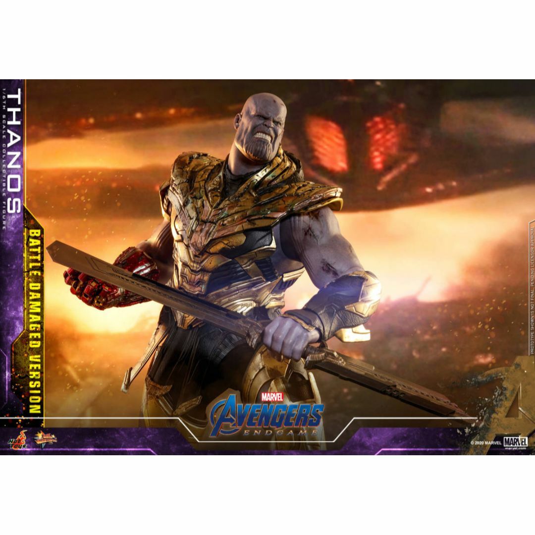 ホットトイズ1/6 アベンジャーズ/エンドゲーム サノス バトル ホットトイズ1/6 アベンジャーズ/エンドゲーム サノス バトル