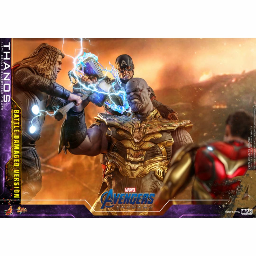 ホットトイズ1/6 アベンジャーズ/エンドゲーム サノス バトル ホットトイズ1/6 アベンジャーズ/エンドゲーム サノス バトル