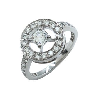 ブシュロン(BOUCHERON)の　ブシュロン BOUCHERON アバロンドダイヤリング K18WG ジュエリー(リング(指輪))