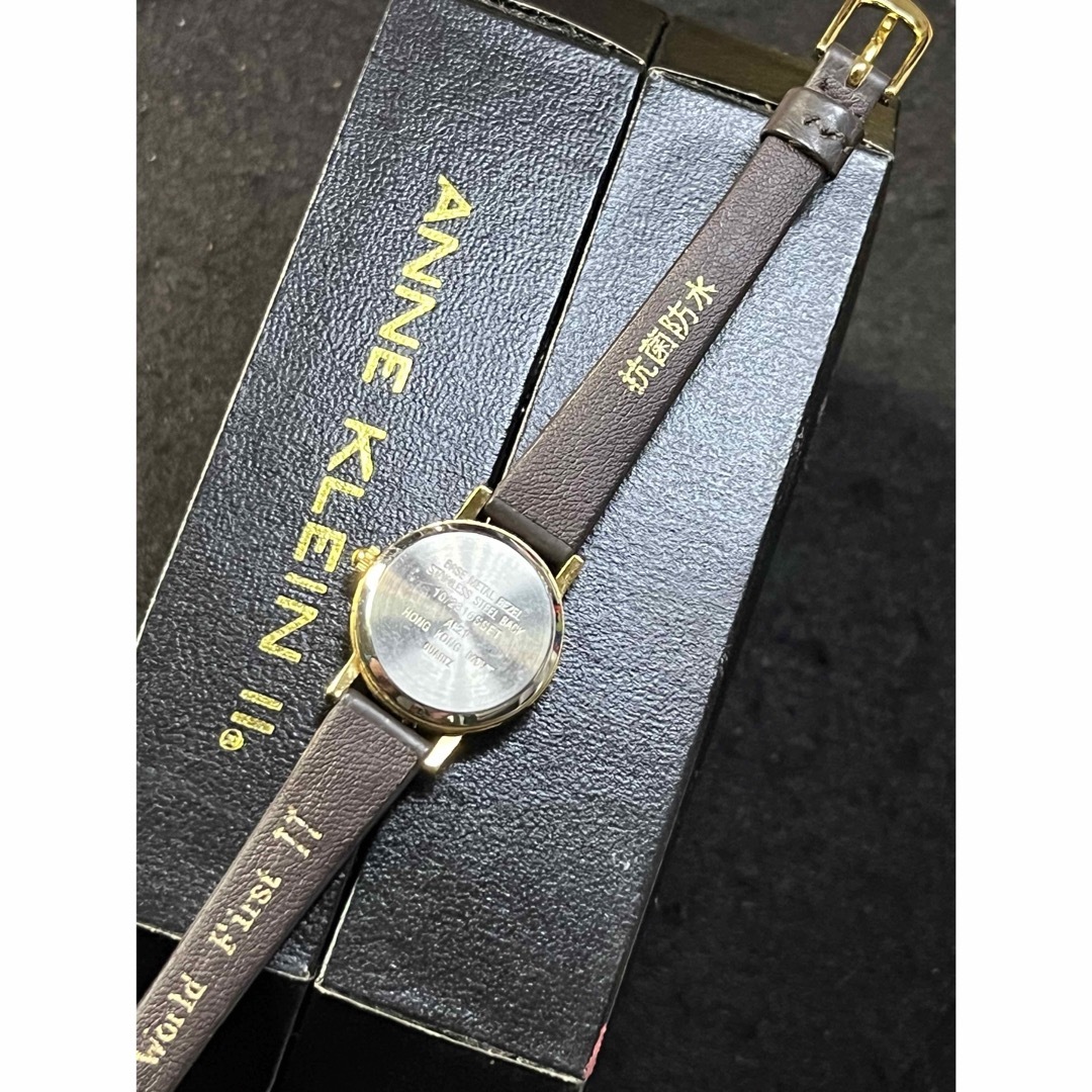 ANNE KLEIN - ☆ アンクラインII ホワイトフェイス シンプル ANNE KLEIN - ☆ アンクラインII ホワイトフェイス シンプル