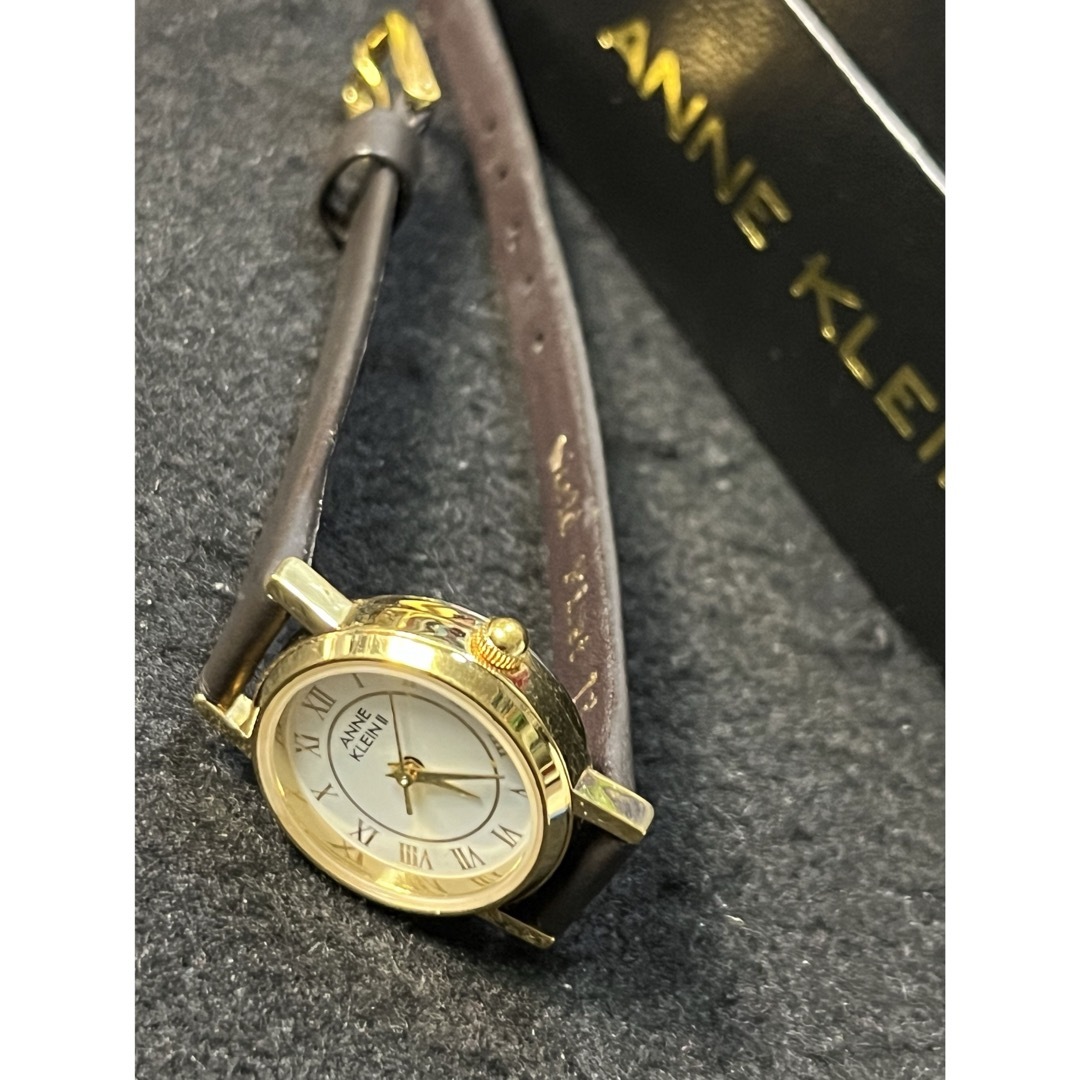 ANNE KLEIN - ☆ アンクラインII ホワイトフェイス シンプル ANNE KLEIN - ☆ アンクラインII ホワイトフェイス シンプル